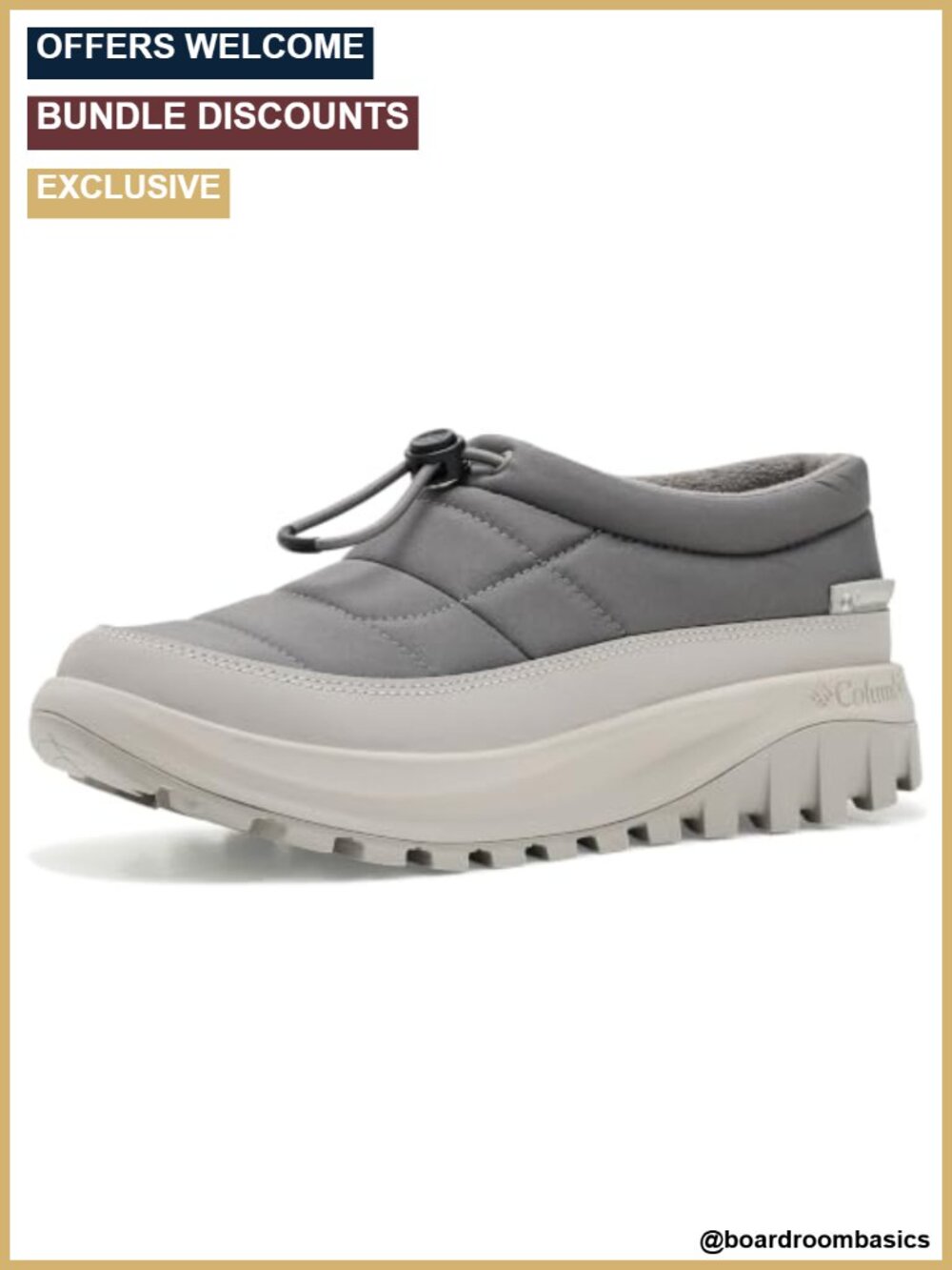 Women's Winter Slippers - Slip-On Insulated Fleece Lined Water Repellent